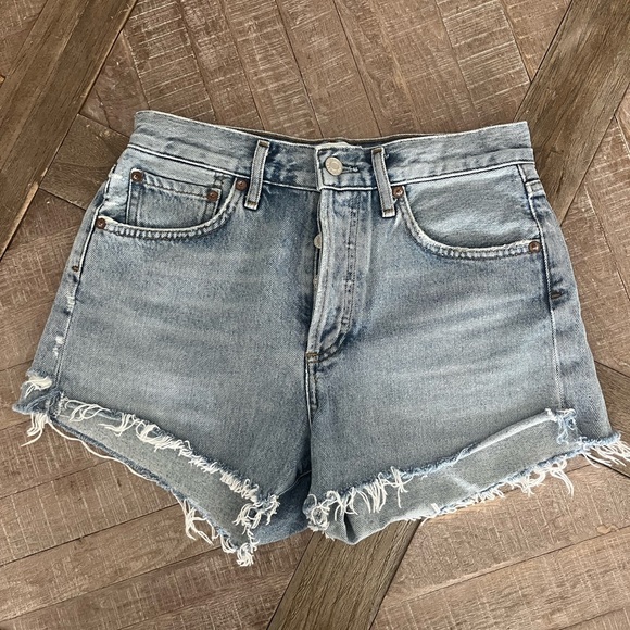 AGOLDE Parker denim short - Picture 1 of 4